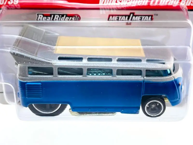 سلسلة Hot Wheels Garage 1/64 vw t1 مجموعة حافلة السحب من نماذج عربات المصنوعة من السبائك المصبوبة