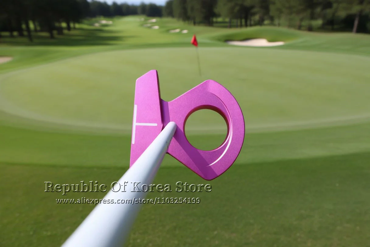 Golf Club pink lab df3 Zero-torque strike surface automatic square balance golf putter with Head Cover