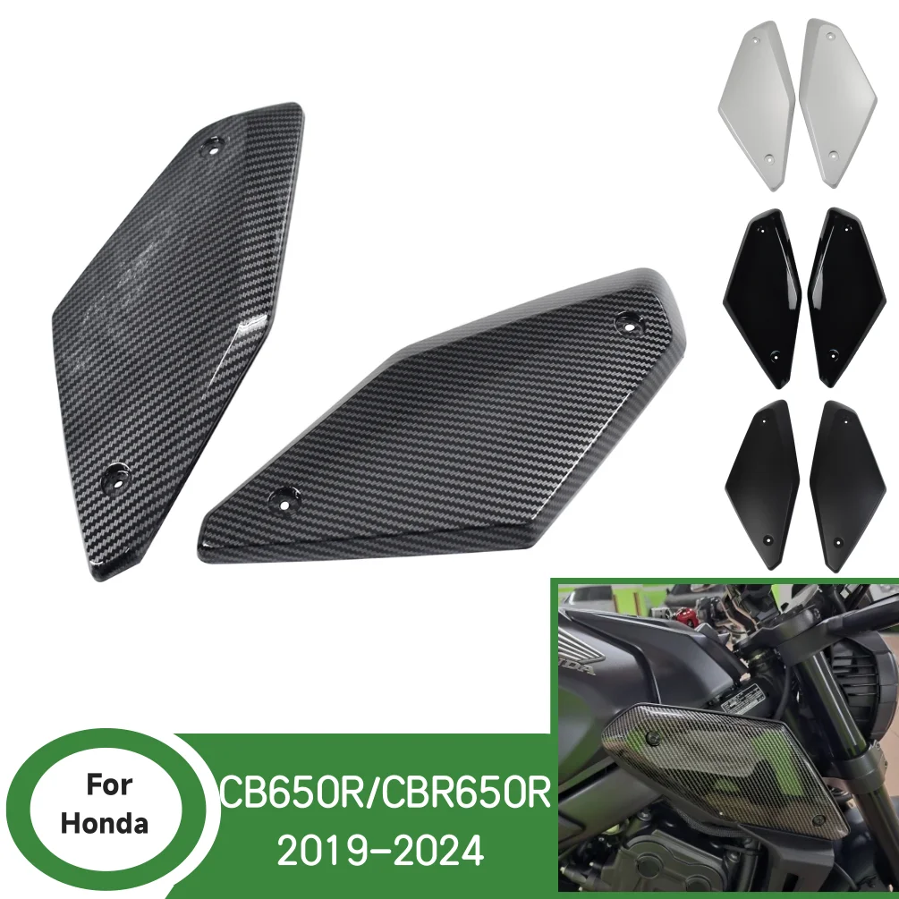 

CB650R CBR650R Front Side Panel Cover For Honda CB CBR 650R 2019-2024 Motorcycle Tank Frame Side Fairing Cowl Accessories