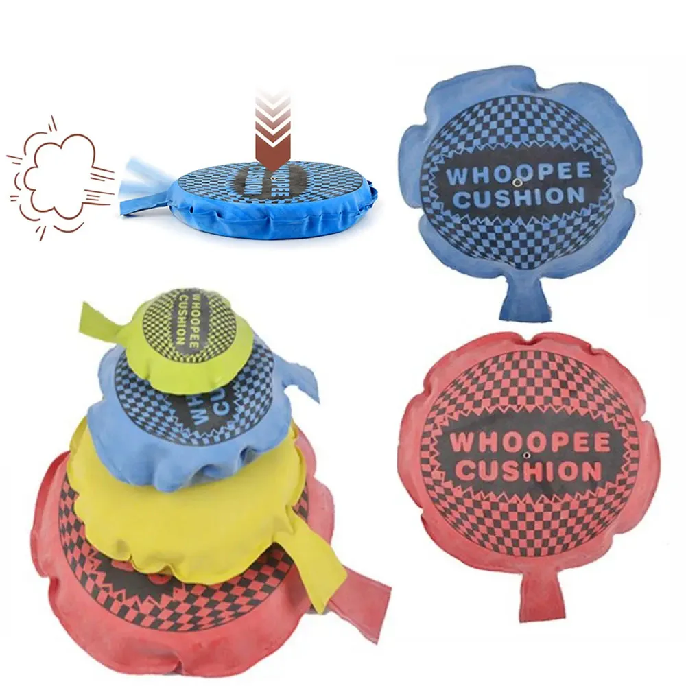 New Kids Fun Prank Toys Whoopee Cushion Jokes Gags Pranks Maker Trick Funny Toy Fart Pad Pillow Toys for Children Adult