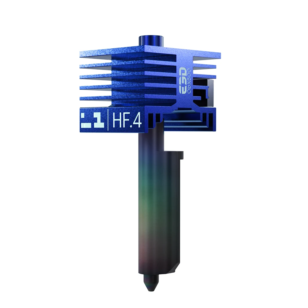 빅트리테크 E3D 하이 플로우 오브시디안 핫엔드 0.4mm/0.6MM (밤부랩 H2D, H2C, H2S & P2S용) 내마모성 하이 플로우 핫엔드 업그레이드