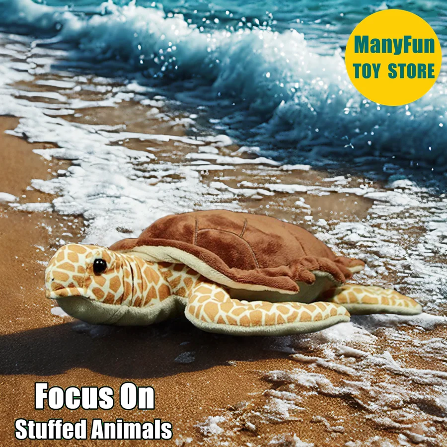 

Hawksbill Морская Черепаха Плюшевая Игрушка Реалистичная Ястребиная Черепаха Плюшевая Реалистичная Кэриная Черепаха Мягкая Животное Моделирование Куклы Подарок