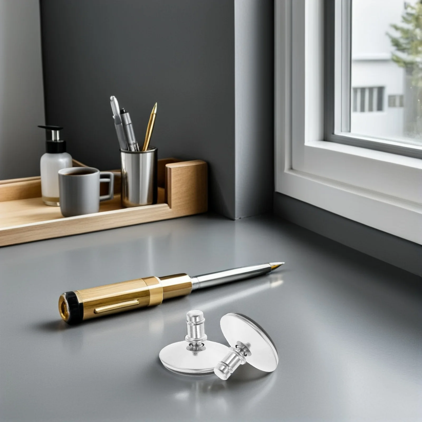 

10pcs Office Chair Foot Pads 50Mm Replacement Bell Glides For Hardwood Floors Fixed Stationary Castors Chair Wheel Stopper