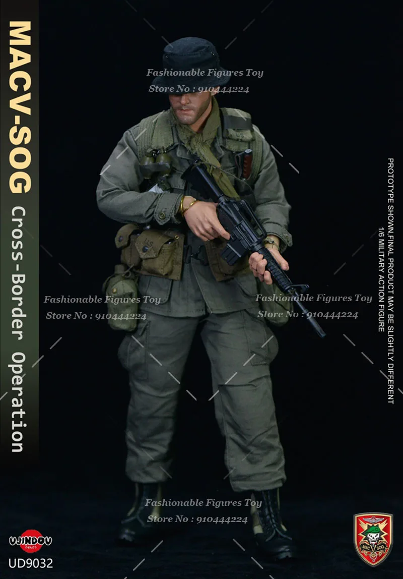 UD9032 1/6 skala figurka kolekcjonerska MACV-SOG operacja transgraniczna wojna w wietnamie żołnierz armii amerykańskiej 12 cali Model postaci