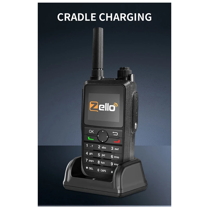 Zello Walkie-Talkie Public Network 4G Radio Bluetooth Outdoor Small Gps Navigation Global Wifi Walkie-Talkie Waterproof Durable