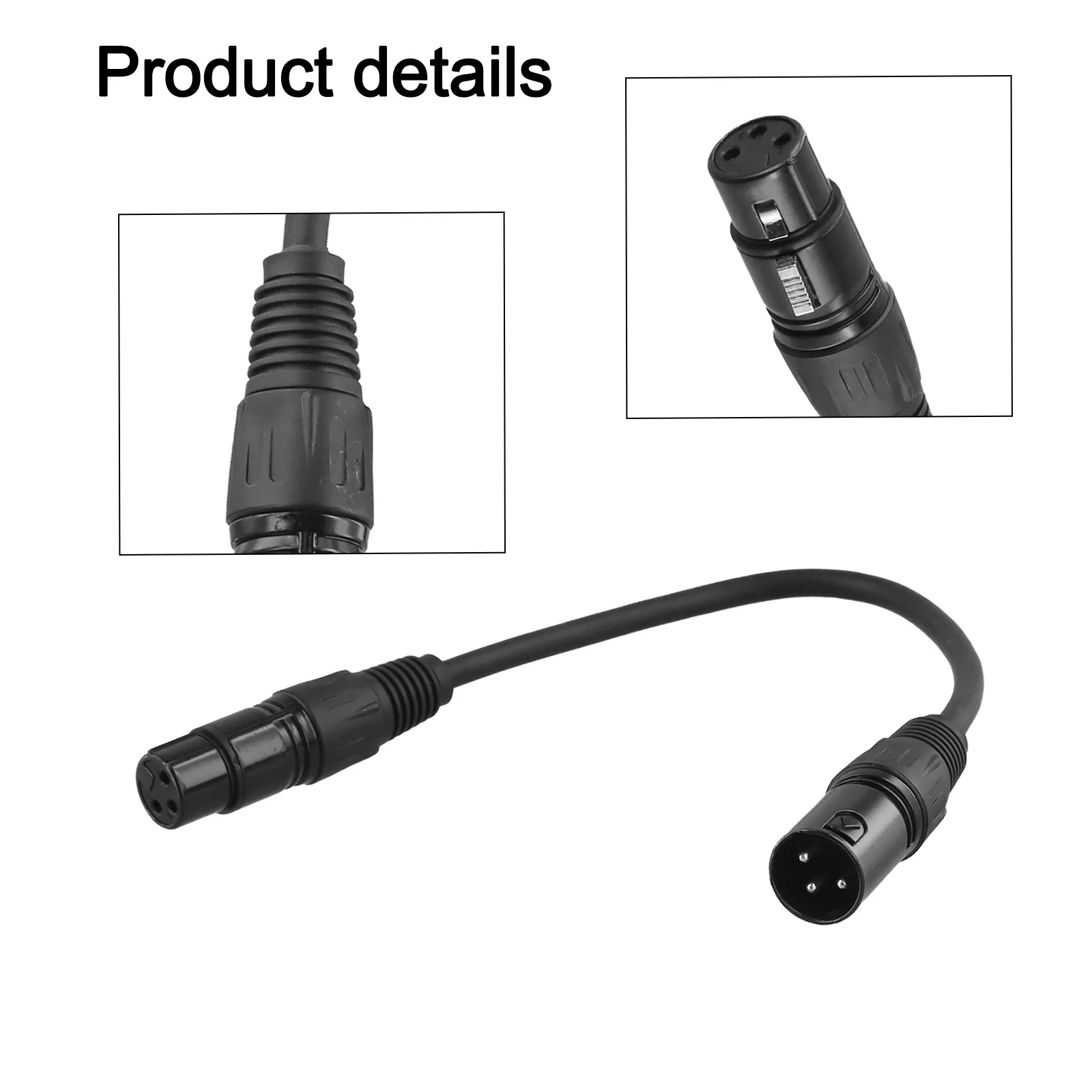 

300CM Double Shielded Cable Flexible Audio Cable Effective Noise Reduction High Conductivity Interference Shielding
