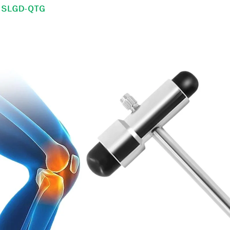 NEW Stainless Steel  Reflex Hammer With Soft Non Slip Rubber Heads And Accurate Testing Perfect For Doctors Nurses Home