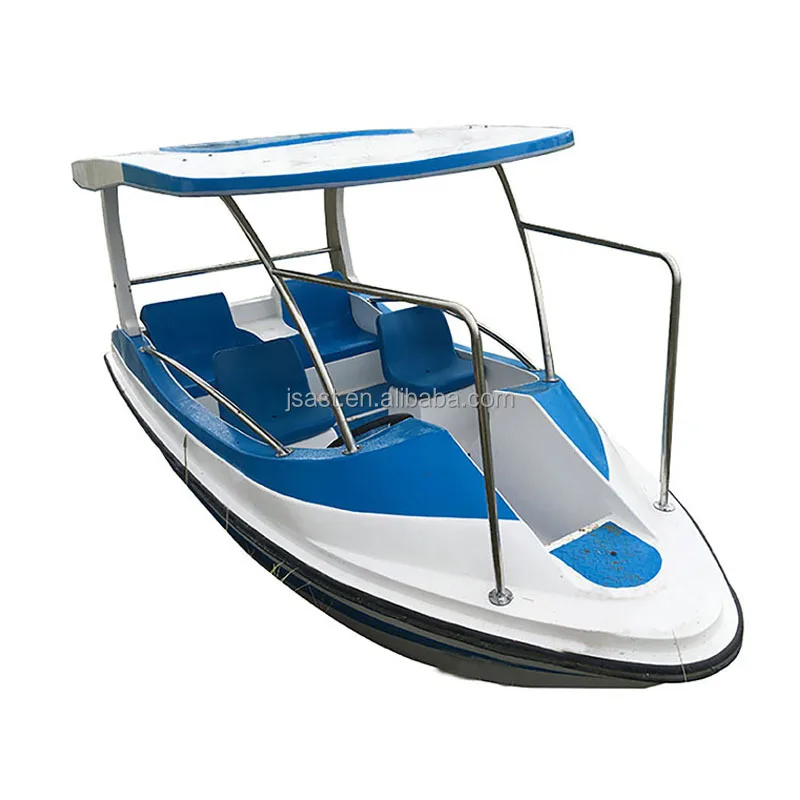 

Luxury electric boat 4 person Popular product big space 24V 500W water sports equipment for travelling