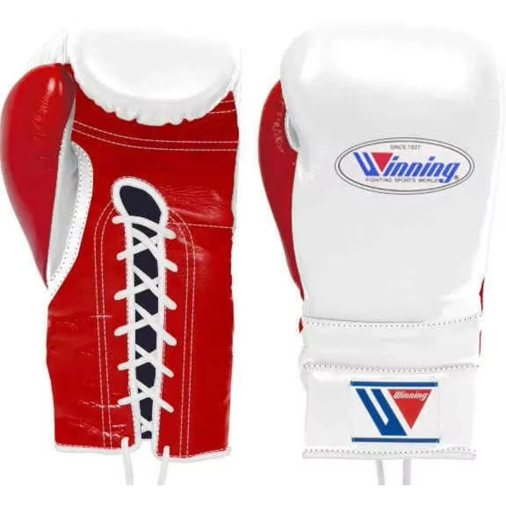 Professional Winning Boxing Set – Genuine Leather Gloves for Martial Arts & Fitness Training, High-Quality Boxing Equipment