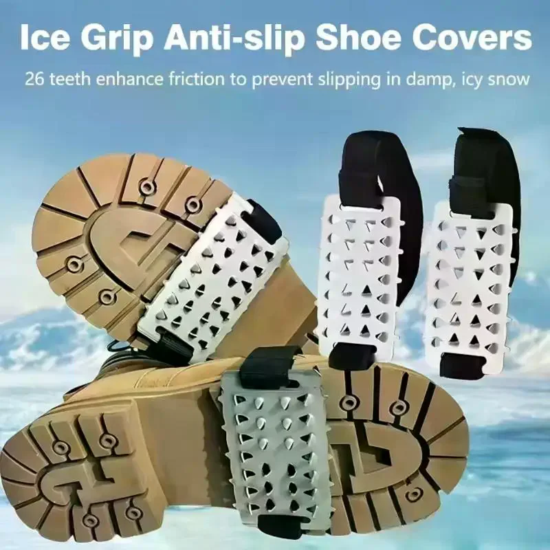 Пара-регулируемых-противоскользящих-накладок-из-нержавеющей-стали-для-обуви-—-усиленные-зимние-захваты-для-лазания-ходьбы-и-вождения