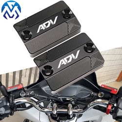 ADV Accessories Motorcycle CNC Front Brake Reservoir Fluid Tank Cover Oil Cup Cap For HONDA ADV 150 ADV 350 ADV150 ADV350 ADV160