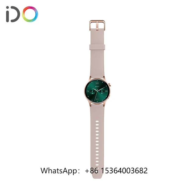 

TJXL-Electronics Round 1.32" AMOLED 466*466 BT Calling Cheap Fashion Outdoor Smart Watch Bracelet with 3ATM Waterproof for Women