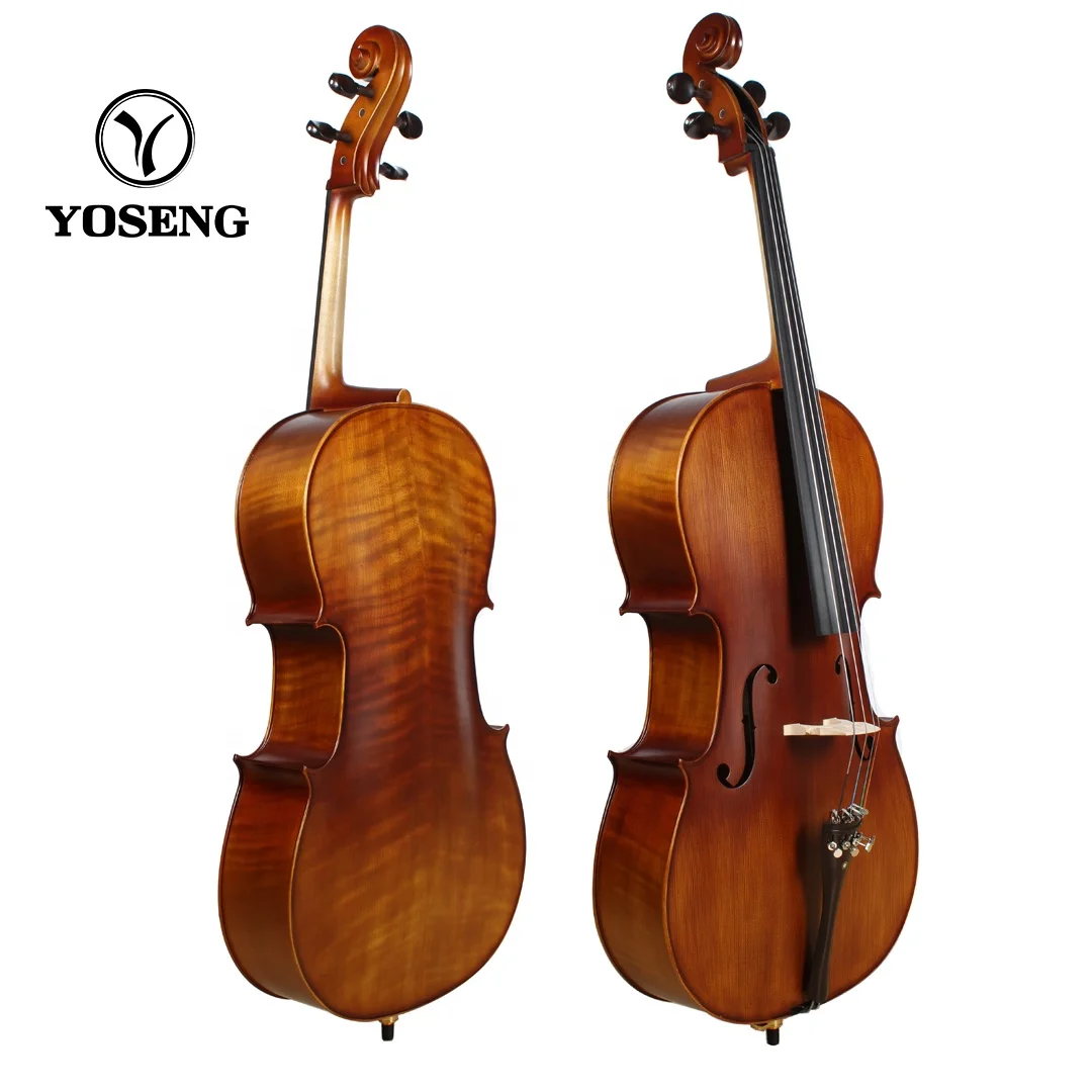 Middle Grade Flamed Handmade Professional Quality Cello