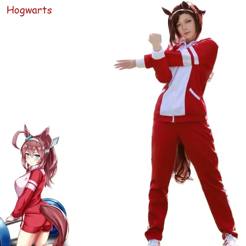 

Аниме Uma Musume Pretty Derby Косплей Костюм Silence Suzuka Special Week Школьная форма Женская спортивная одежда Комплект для вечеринки на Хэллоуин