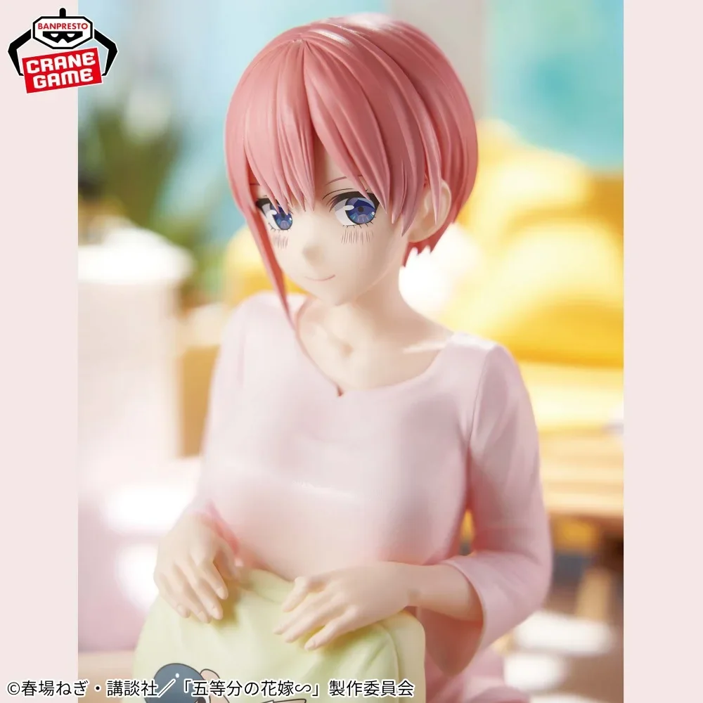 Banpresto The Quintessential Quintuplets Nakano Ichika Nino Miku Yotsuba Itsuki Relax Time PVC Anime Action Figures Model Toy