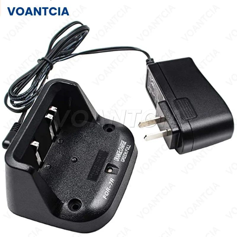 Charger with AC Adapter For YAESU VX-5 VX-5R VX-6 VX-6R VX-7R VXA-700 FNB-58Li FNB-80Li For Standard horizon HX460S HX471S