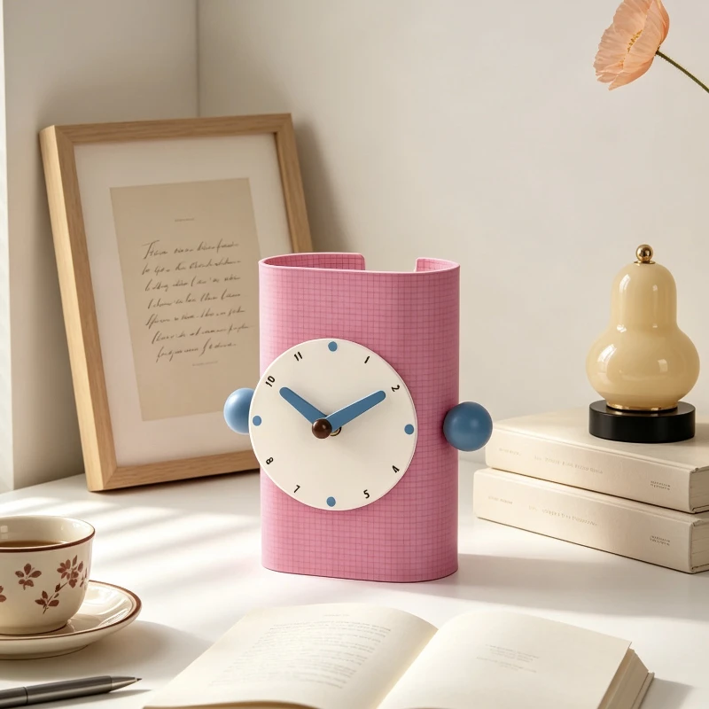 Clock pendulum desktop clock ornament hour  desktop high-value desktop