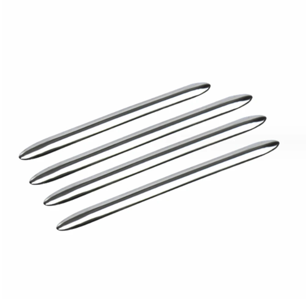 Car External Outer Door Handle Strip Cover Trim For BMW 5 7 Series 5GT F10 F07 F01 F02 F03 F04 Stainless Auto Accessories 4Pcs view 6