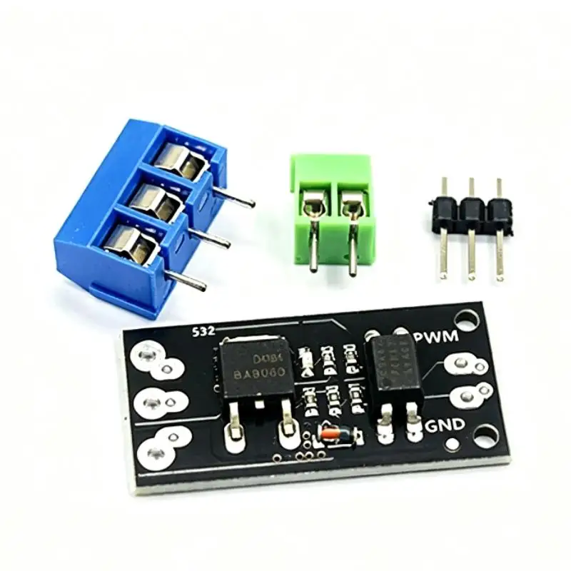High Performance Opto-Isolated MOSFET Switch Module FR120N LR7843 D4184 3.3V 5V PWM for Electronic Repair