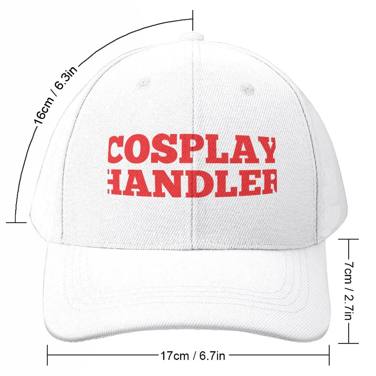 Cosplay topi bisbol Handler, topi kuda hitam, topi pantai, topi wanita