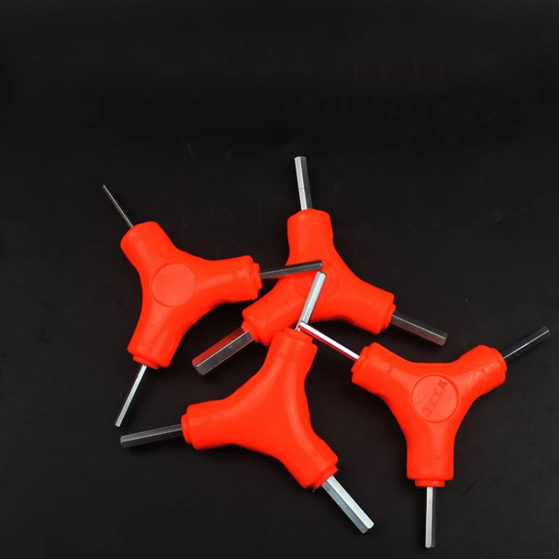 Chiave a brugola tipo Y 2.5 3 4 5 6 8mm strumento esagonale combinato per riparazione biciclette a tre teste