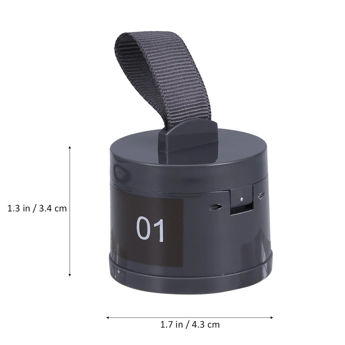 1 Buah Bedak Penutup Garis Rambut Modifikasi Portabel, Penambah Garis Rambut Berwarna dengan Cakupan Penuh untuk Ujung Rambut Tipis, Tahan Luntur dan Anti Noda