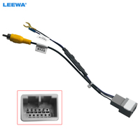 LEEWA Auto 12-pin Reverse Camera Output Video Adapter Wiring Cable For Honda Original Factory Car Camera Video Output #CA2654