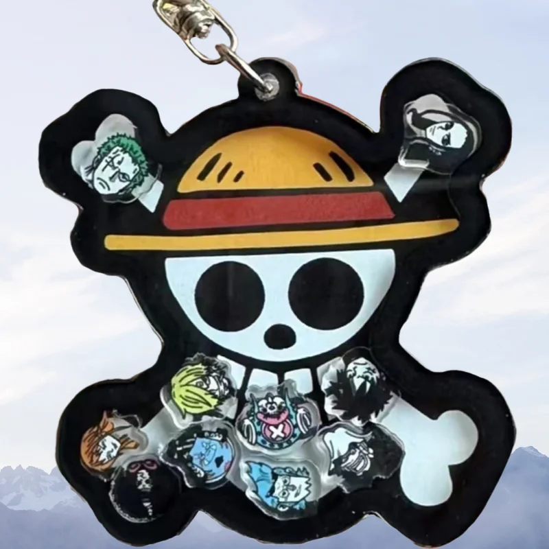 Llavero de One Piece con colga - One Piece Straw Hat reseña y precio