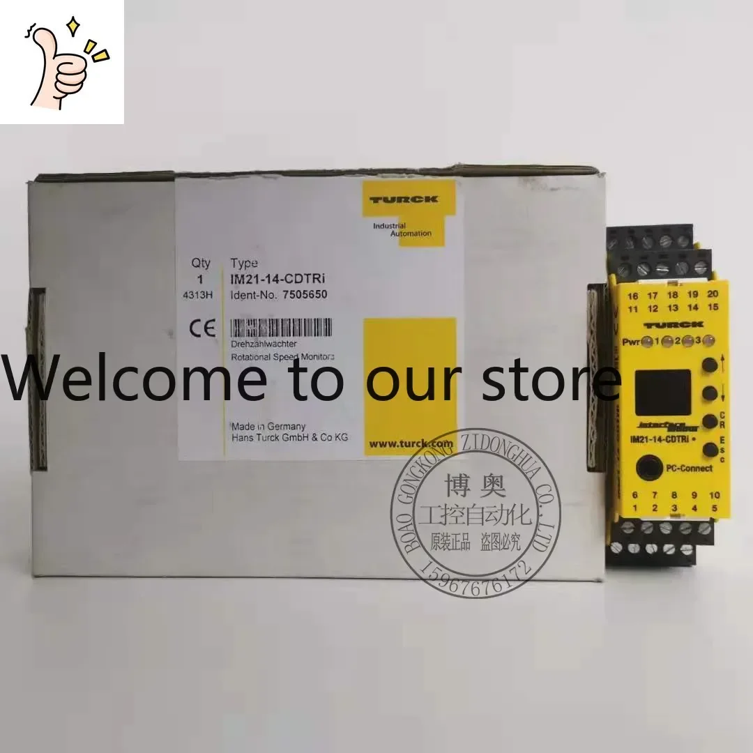 2026.4 IM21-14EX-CDTRiNew Turck Barrier Speed MonitorExplosion Proof Inquiry 1M21-