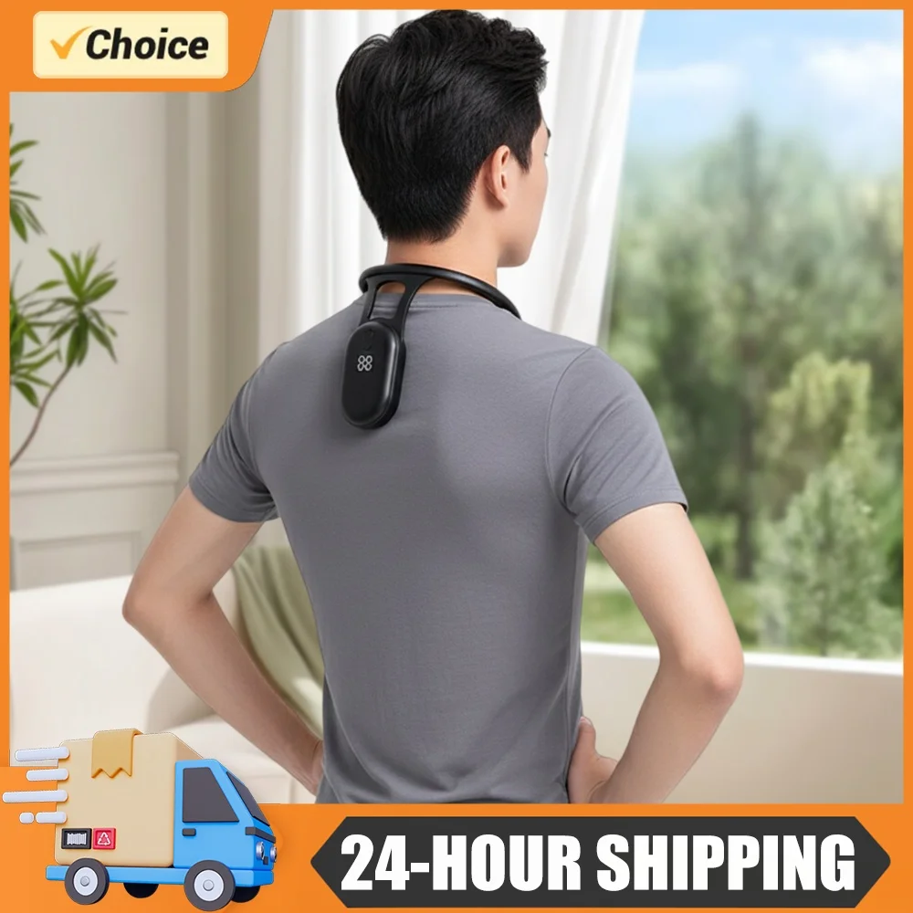 Posture Brace Trainer with Smart Vibration Reminder Neck Hump Corrector Realtime Scientific Monitoring for Men and Women