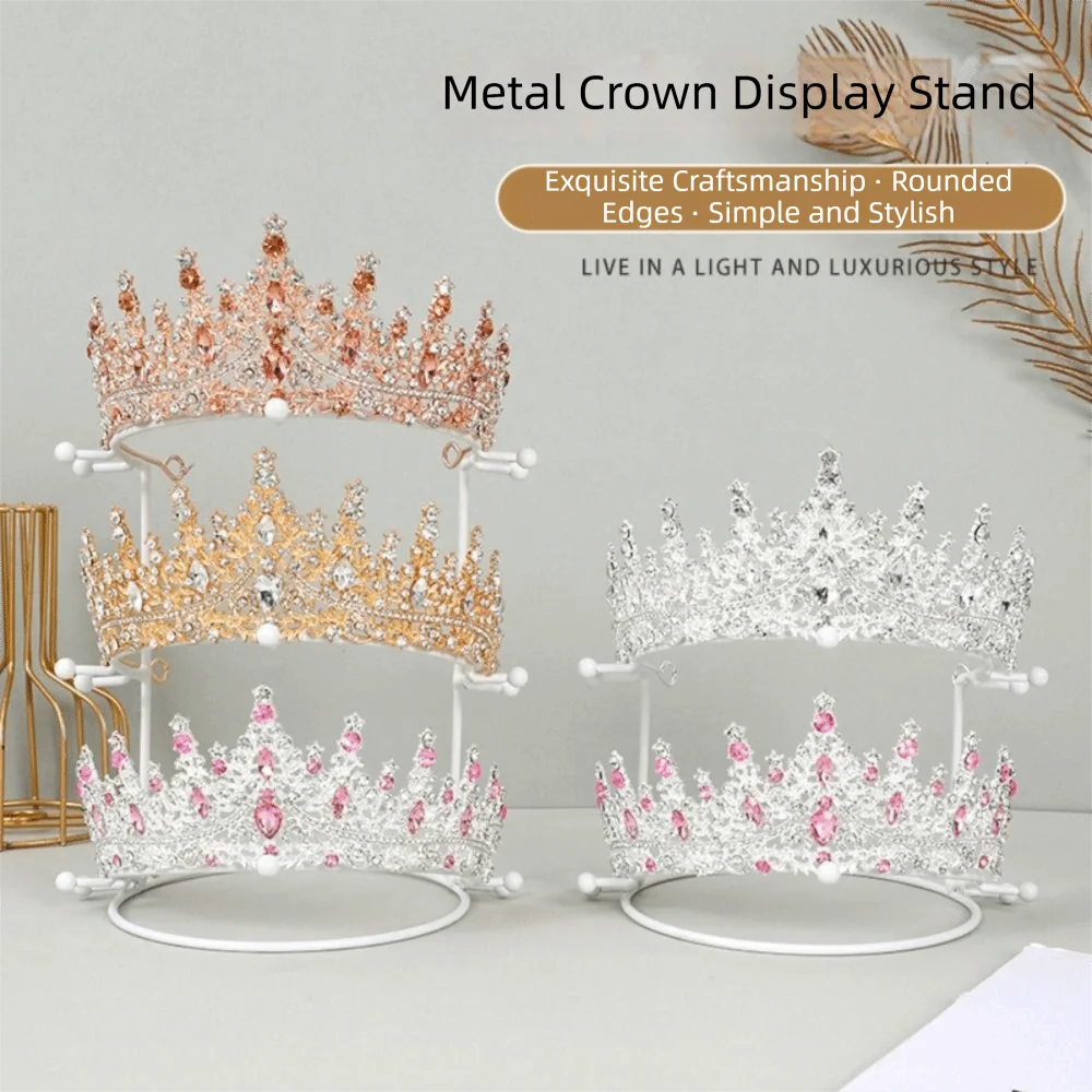 suporte-expositor-de-coroa-dourado-e-branco-em-metal-com-multiplas-camadas-organizador-de-joias-redondo-antiderrapante-com-design-de-bola-para-tiara