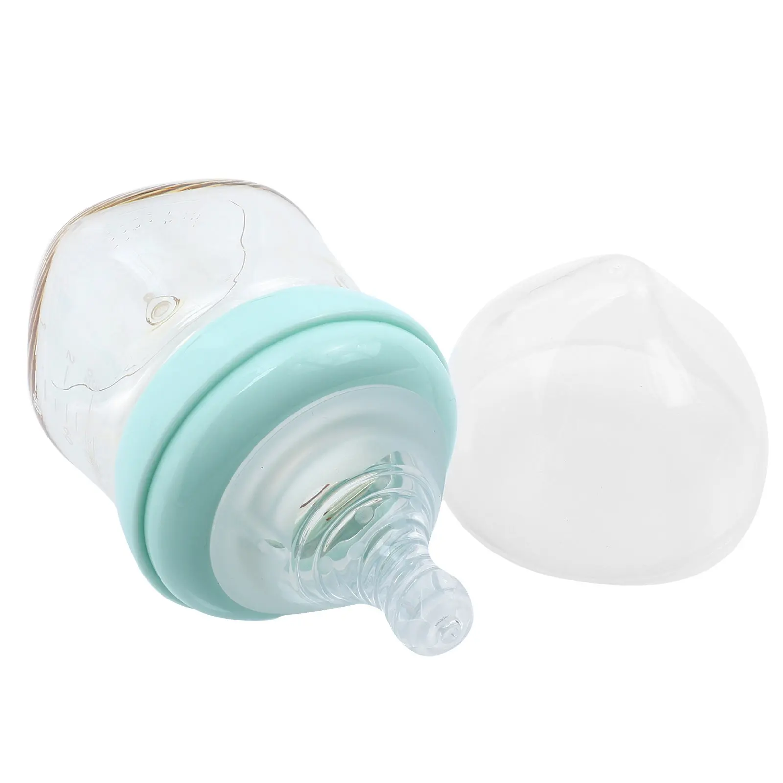 

1Pcs Newborn Baby Feeding Bottle 90Ml Wide Mouth Milk Bottle Detachable Easy Clean Transparent Body Compact Lightweight Baby
