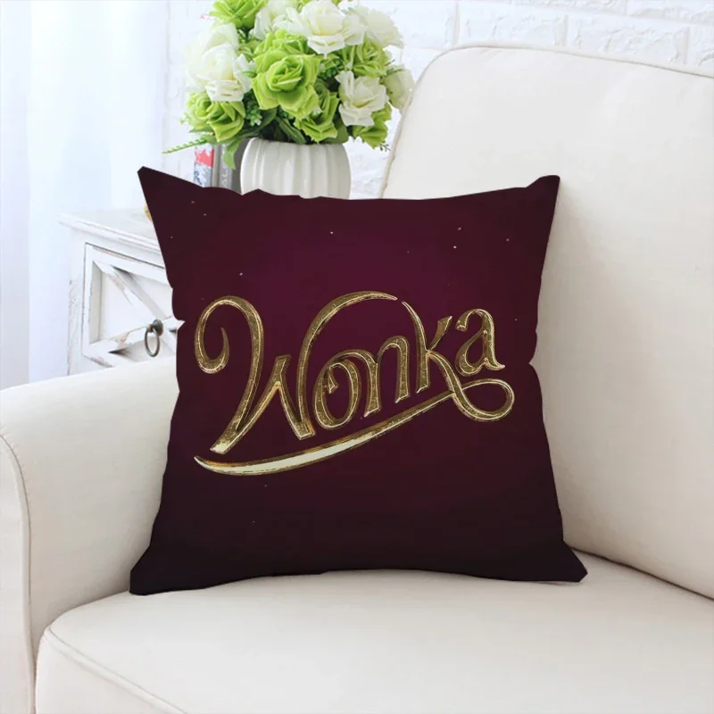 W-wonka-funda de almohada decorativa de lujo para sala de estar, fundas de almohada para cama, 45x45