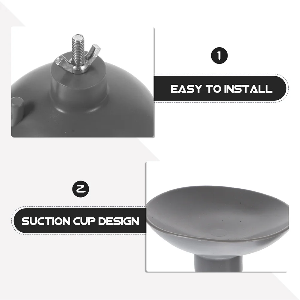 

3 Pcs Enema Machine Meat Grinder Mincer Supplies Sucker Suction Cup Replacement Pvc