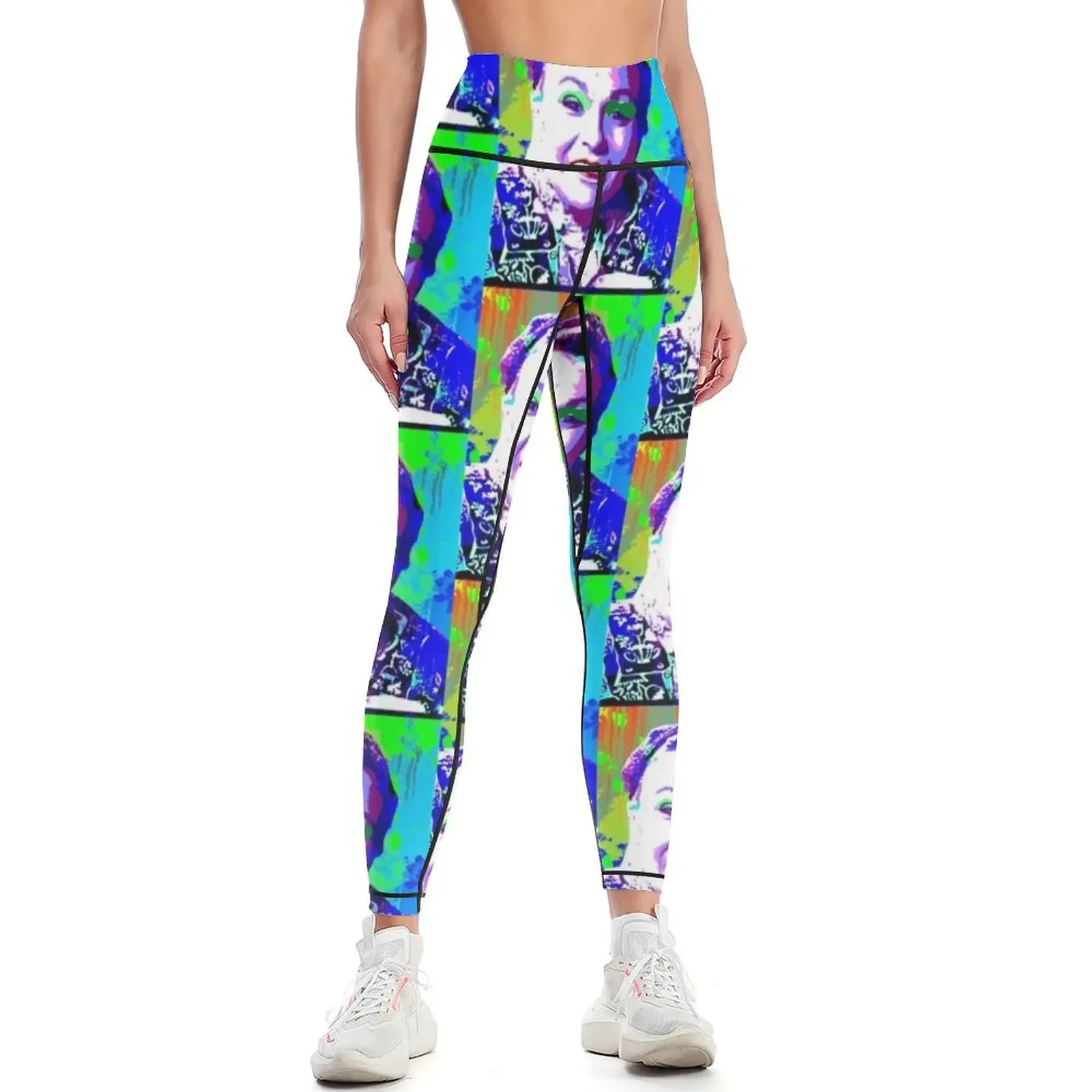 Macaroons Leggings Women's pants Tight fitting woman Training pants exercise clothing for Womens Leggings