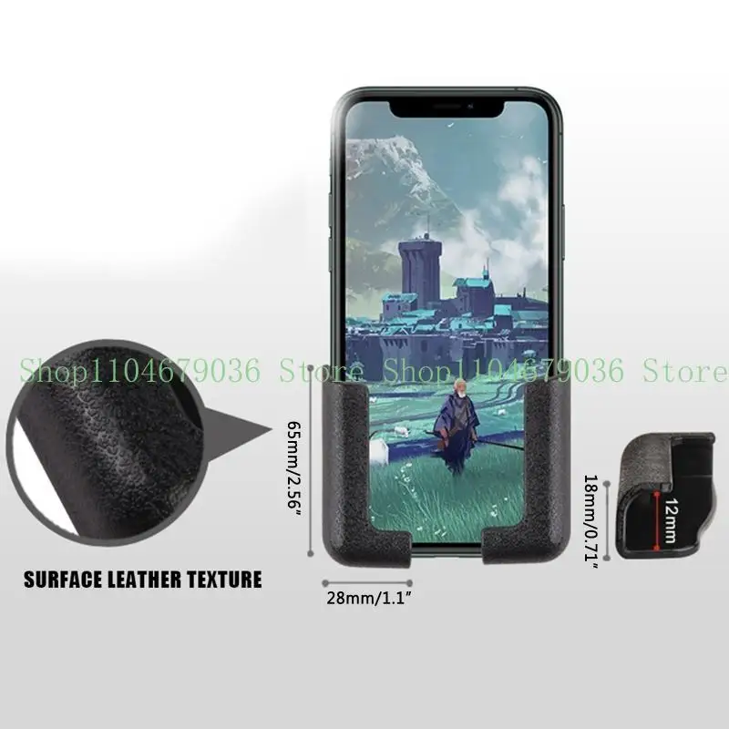 Car Phone Holder Universal Holder Self-Adhesive Dashboard Phone Mount Holder GPS Stand Rack Interior Accessories