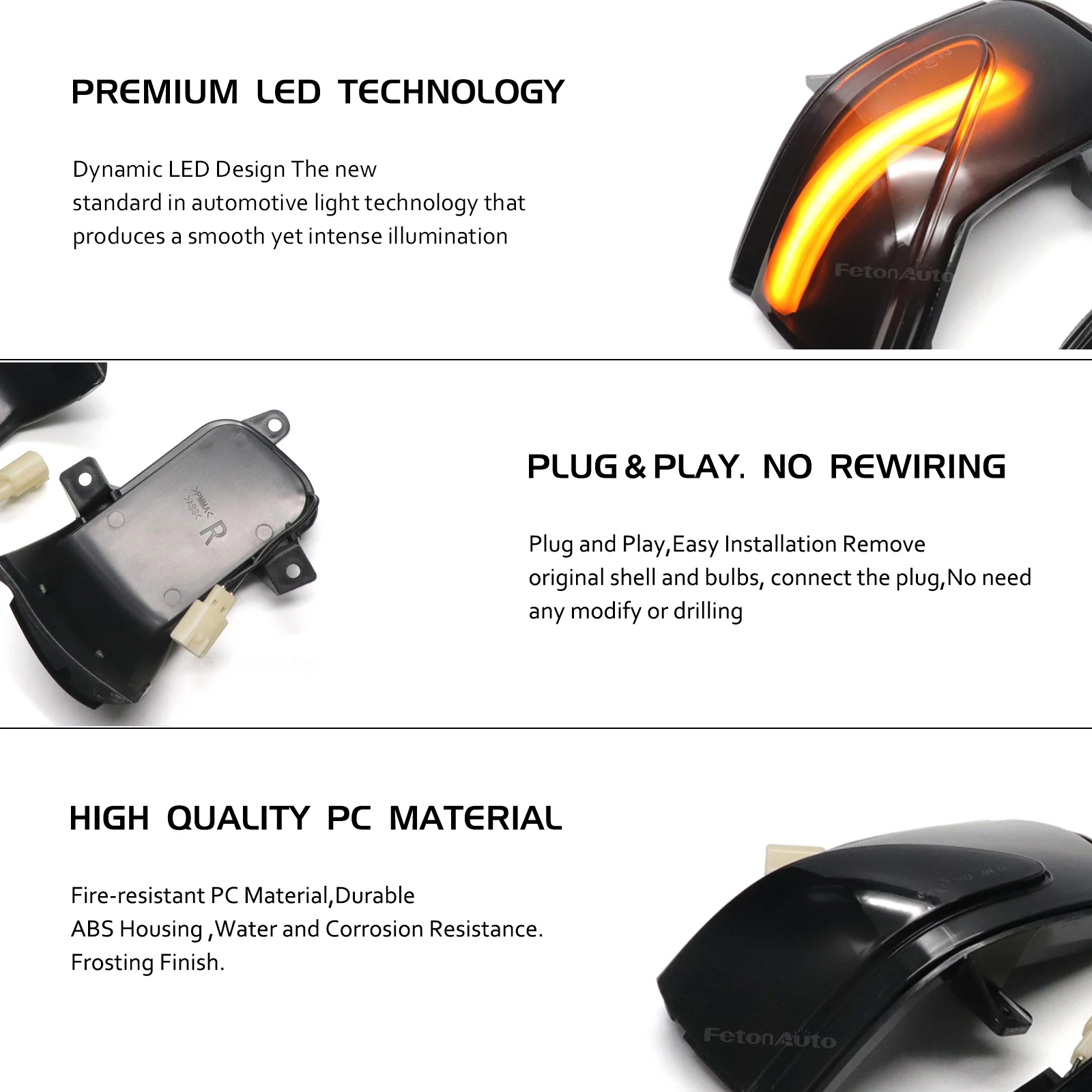 Dynamic Arrow Blinker LED for Honda Fit Jazz GE INSIGHT ZE LED Turn Signal Light Repeater Side Rearview Mirror  Flasher