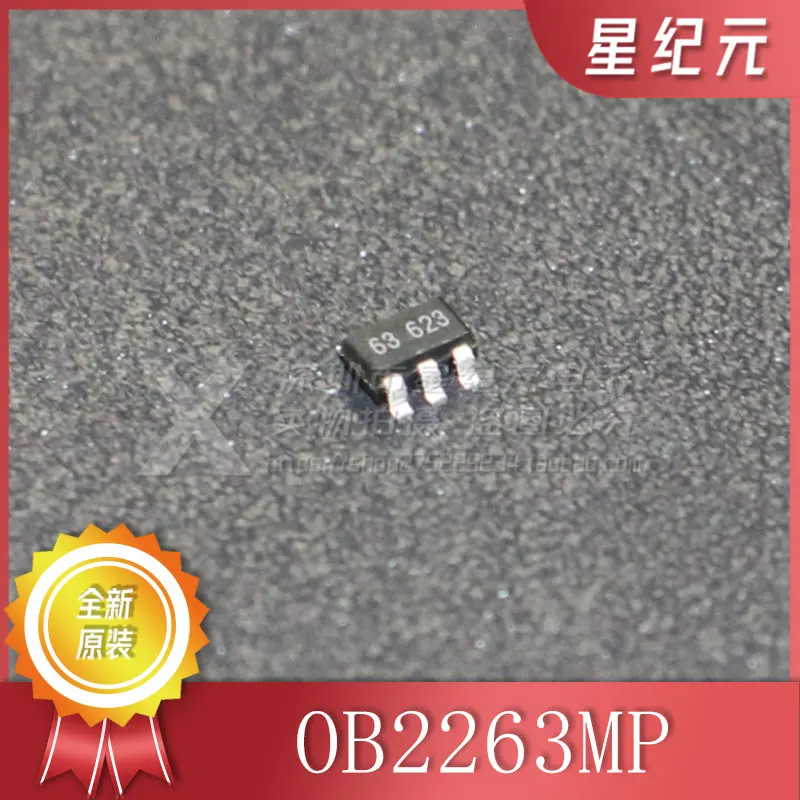 

2 Pieces Brand-new original genuine OB2263MP screen printing is:63*** SOT23-6 patch 6-pin power switch chip