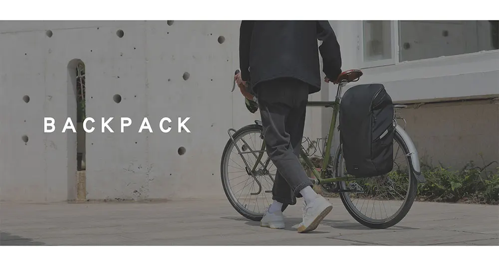 Rhinowalk 22L Wasserdichte Fahrrad Pannier Tasche Tragbare Radfahren Rucksack Fahrrad Hinten Rack MTB Stamm Tasche Pack Gepäck Tragen – Detail 5