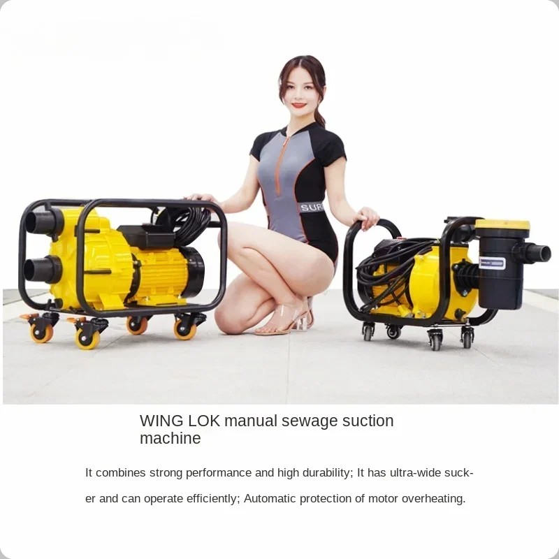 swimming pool suction machine fish underwater cleane