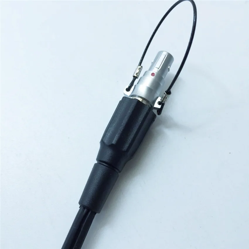 Trimble GNSS GPS RTK power cable, 7pin to alligator clips,pn 46125-20