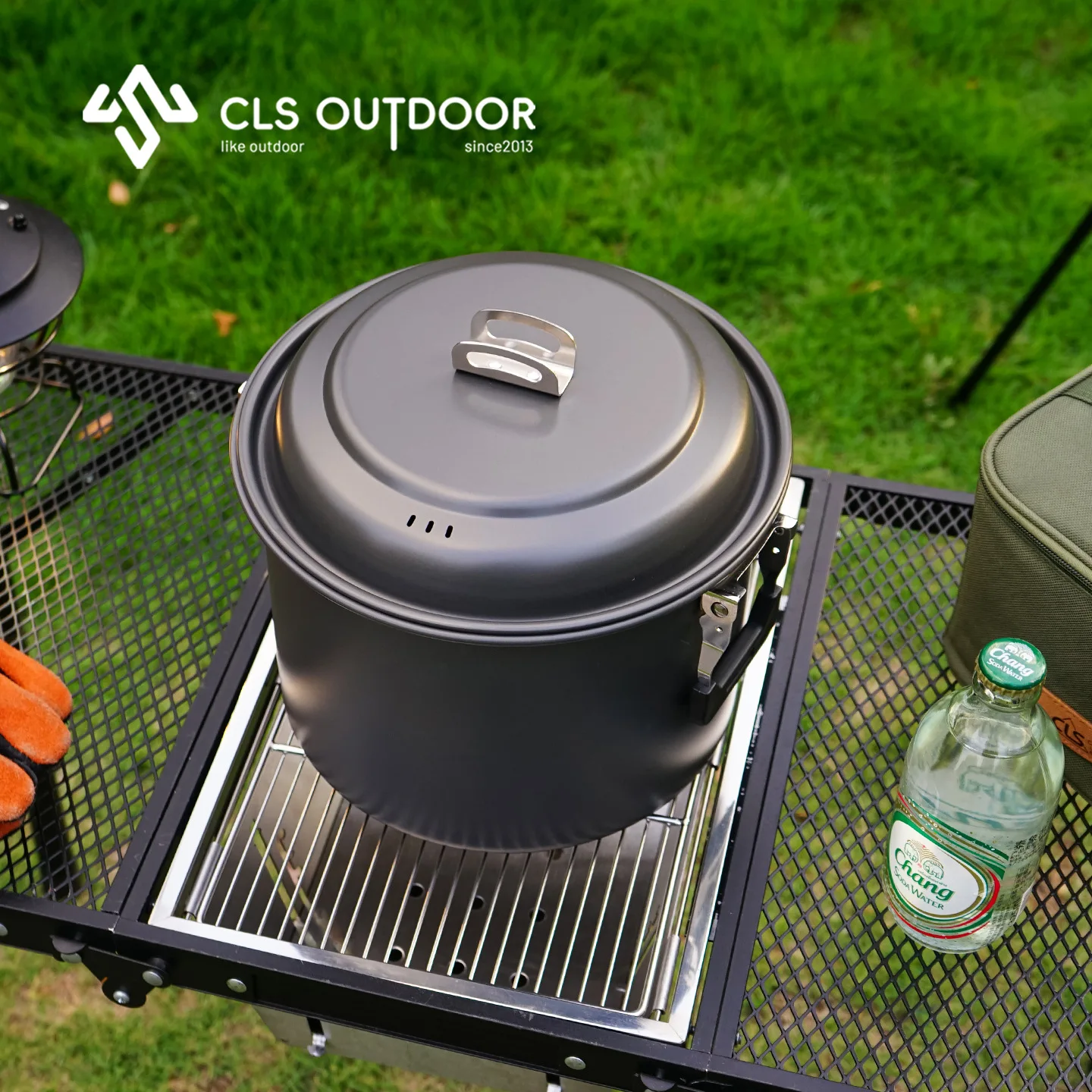 Set Panci Kukus dan Masak Mand - Camping Cooking Set Large ulasan dan harga