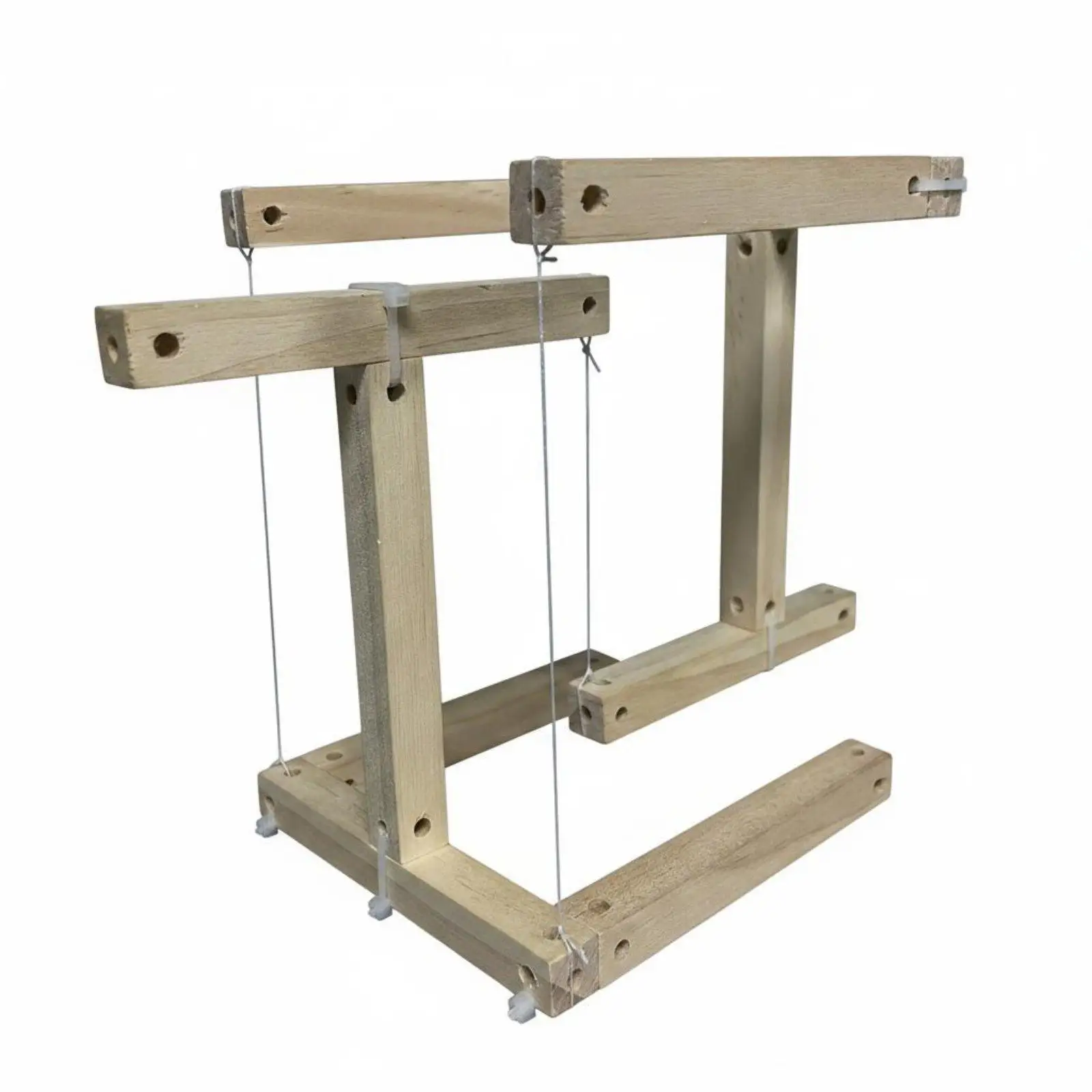 Balance Structure Display Educational Wooden Assembly Toy Tensegrity Model for Classroom Desk Decor