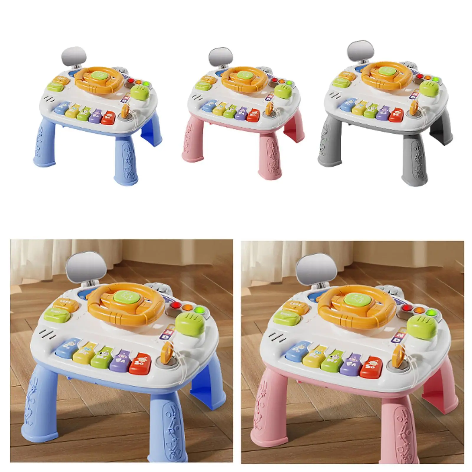 

Sensory Toys Development Toy Steering Wheel Toy for Boys Holiday Gifts