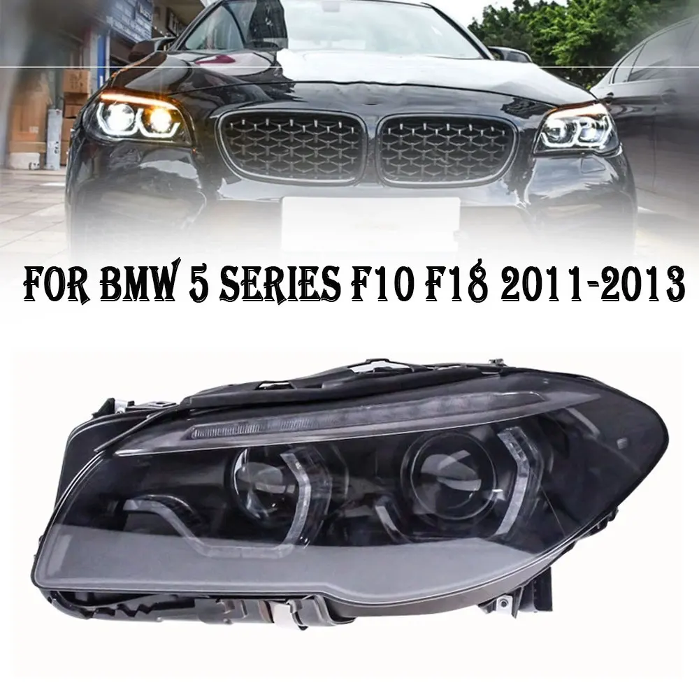 Car Lights for BMW F10 F11 2011-2017 5 Series 525i 530i LED Auto Headlight Assembly Upgrade Flashing signal light Accessories