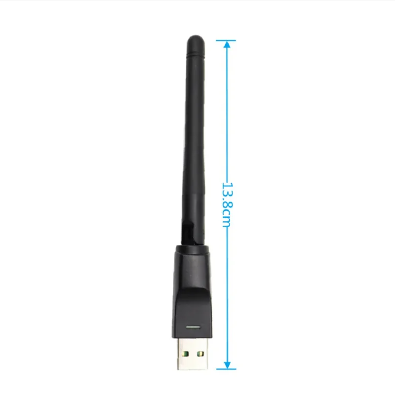 MT7601 Wireless Network Card Mini USB WiFi Adapter 150Mbps LAN Antenna Signal Receiver Dongle Antenna 802.11B/G/N For PC Windows