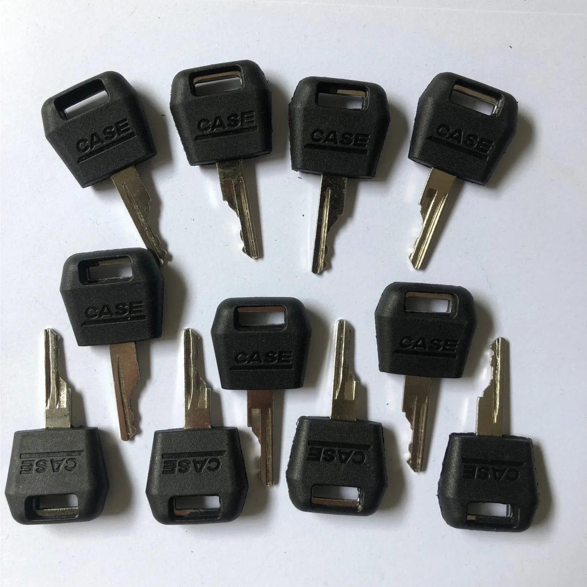 

10PCS high quality ignition D250 key D250 Pats for case skid steer loader Case international tractor 1835c skid