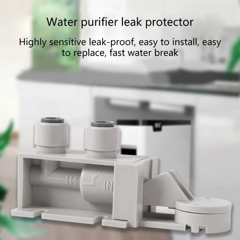 كاشف تسرب المياه التلقائي الإغلاق الصمامات توقف إمدادات المياه عند تسرب المياه للتناضح العكسي تحت ماء بالوعة