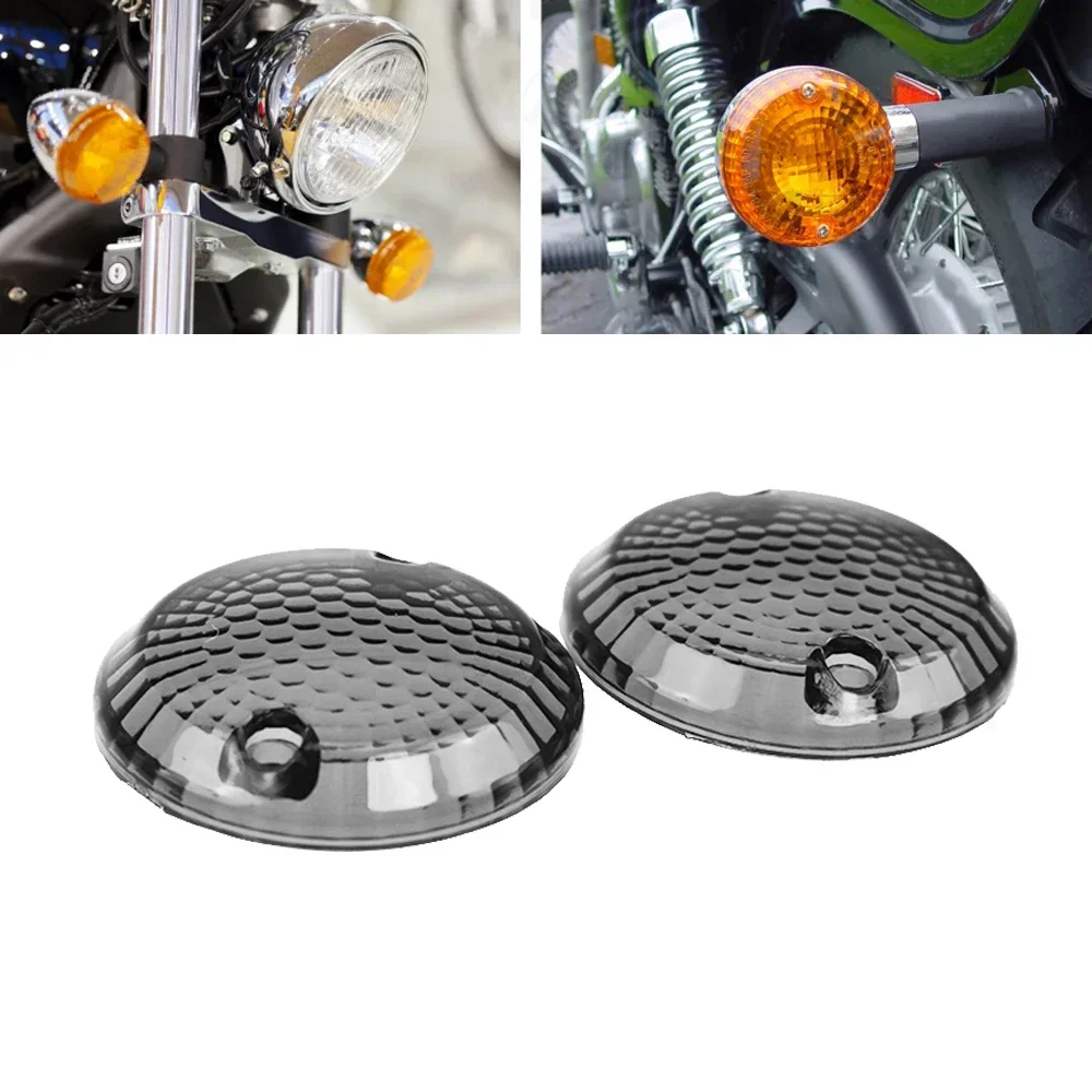 Turn Signal Lens Indicator Light Cover For Suzuki Intruder 1500 / VL1500 1400 / VS1400GL Marauder 800 / VZ800 Boulevard Cruisers