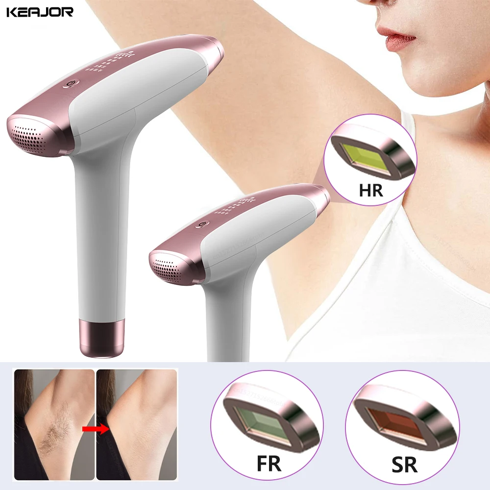 IPL Laser Epilator Hair Remover Device For Women Armpit Legs Bikini Body Hair Depilator Painless Laser Hair Removal 999999 Flash